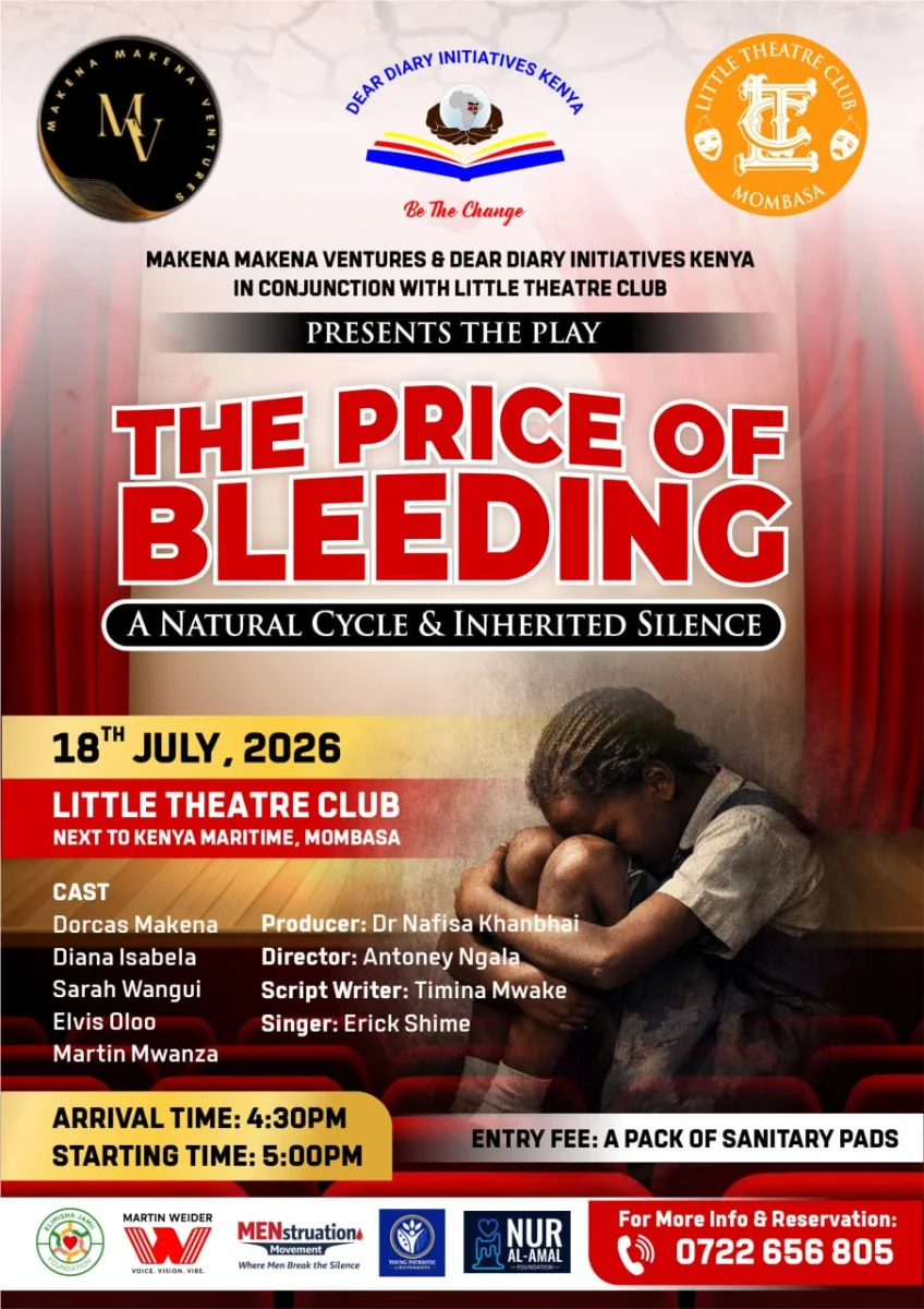 Young Patriotic Lieutenants to Stage "The Price of Bleeding 2" in Support of Menstrual Dignity